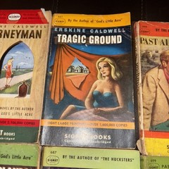 LOT of 10 Vintage Novels Signet 1940s-50s Some 1st Editions. Some Reader Copies