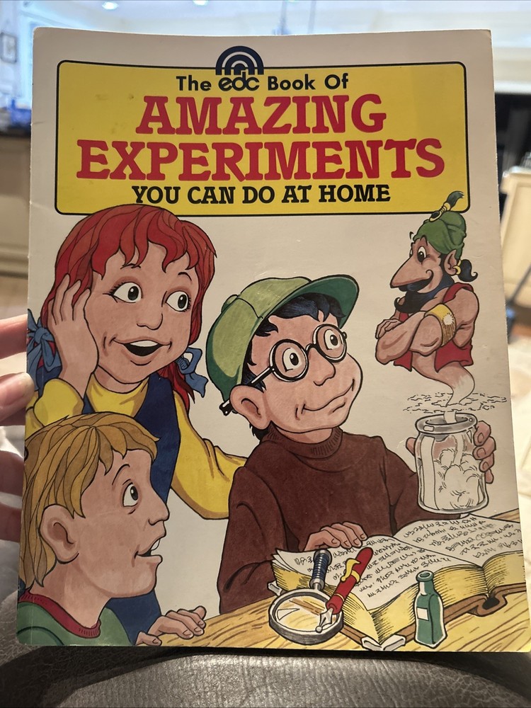 RARE The Edc Book of Amazing Experiments You Can Do at Home VG 1985