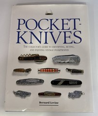 Pocket Knives Guide By Bernard Levine. 1993 Hardcover 80 Pages Pre Owned