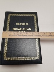 Tales of Edgar Allan Poe Leather Bound Gold Edge Ribbon Bookmark Luxury Edition