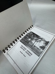 Zavalla Texas Sulphur Springs Baptist Church 1990 cookbook 134 Pages