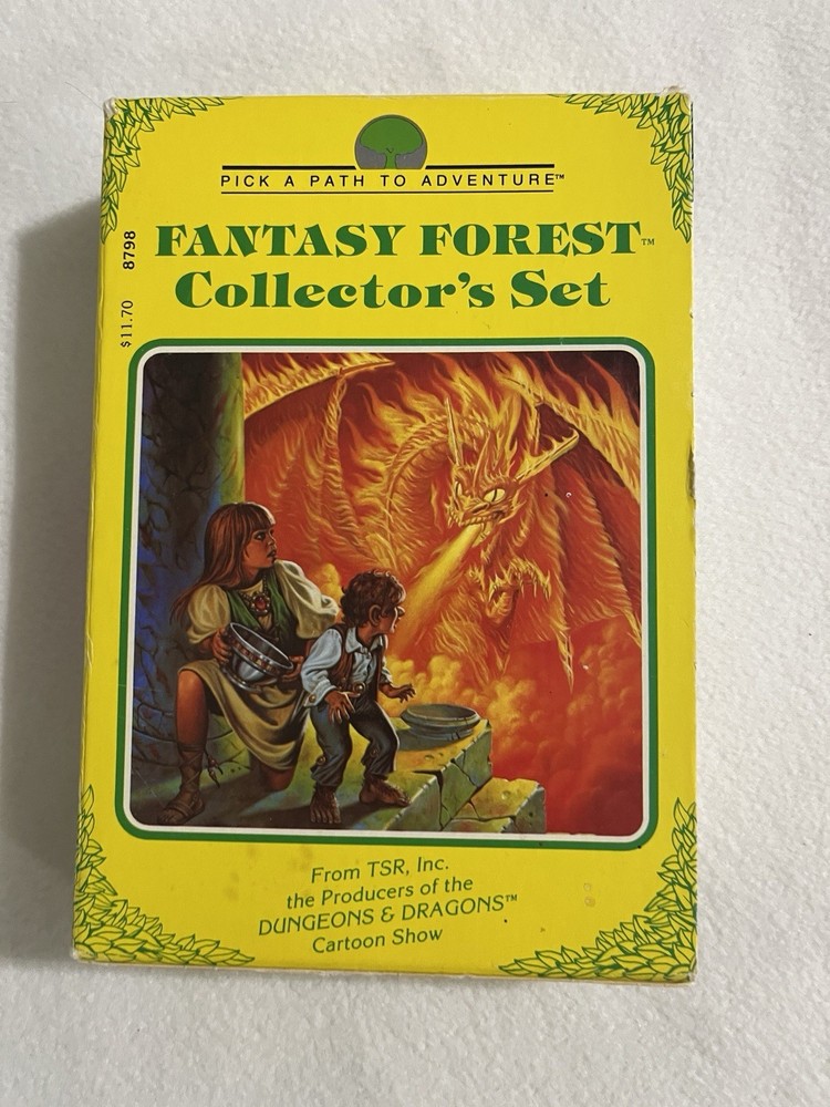 Fantasy Forest Pick a Path to Adventure COLLECTORS SET TSR Dungeons & Dragons