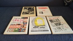 Lot of 5 Vintage Fawcett Books 323, 331, 418, 477, And 518 Gun Clection Books