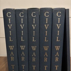 Civil War Times Illustrated Vol 1-5 Complete Set Index 1962-1967 Bound HC Books
