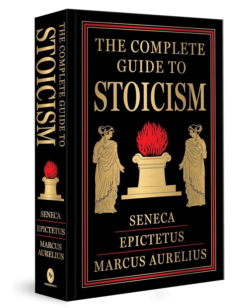 The Complete Guide to Stoicism (Deluxe Hardbound ) Hardcover [ NEW BOOK ] FS