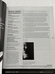 BLACK + WHITE PHOTOGRAPHY MAGAZINE , May 2026 ISSUE NO. 314 -PRINTED UK
