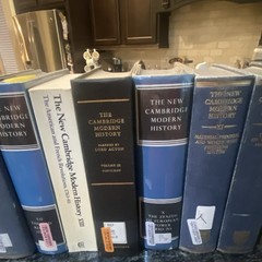 Cambridge Modern History Hardcover Multi-Volume Set G.R. Potter Mixed Lot