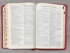 Oxford KJV Scofield Reference Bible 1945 Red Hand Grained MOROCCO Leather 187X