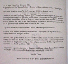 NKJV Super Giant Print Bible red letter brown leathersoft religion