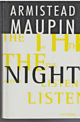 The Night Listener by Armistead Maupin (2000, Hardcover, First Edition)