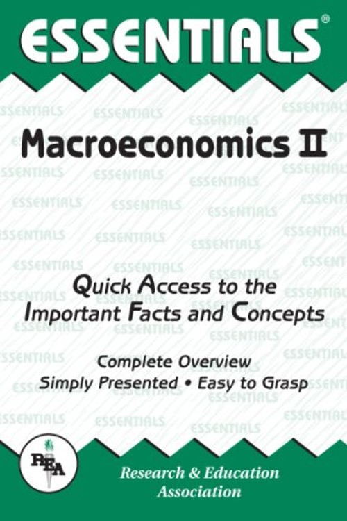 Macroeconomics II Essentials Research & Education Association