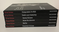 Time Life True Crime Series 1990’s Hardcover 6 Book Lot Serial Killers