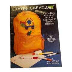 Crayon Creations Paperback M Wood 1984 Yours Truly Publication 39 pages