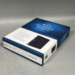 Like NEW KJV Journaling Bible Bonded Leather Edition Barbour Headings Summaries
