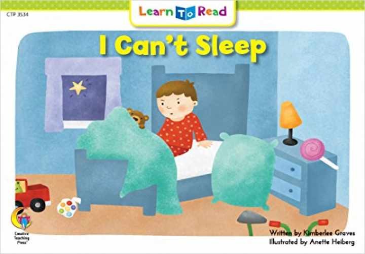 I Can’t Sleep (Emergent Reader – Paperback, by Kimberlee Graves – Very Good