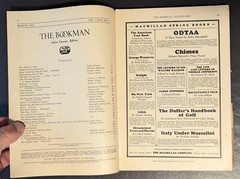 The Bookman Literacy Magazine Lot of 8 – 1921, 1923, 1926, 1928, 1930