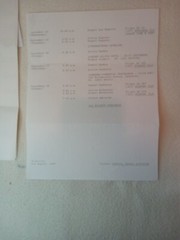 $3.45 – Discover New Zealand, 1983 Itinerary, couple going to NEW Zealand, Augu