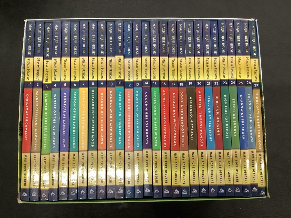 Magic Tree House Merlin Missions Books 1-27 Set by Mary Pope Osborne