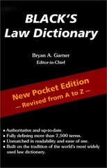 Blacks Law Dictionary by unknown