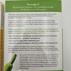 Boundaries With Kids & With Teens – 2 Books – When to Say Yes, How to Say No