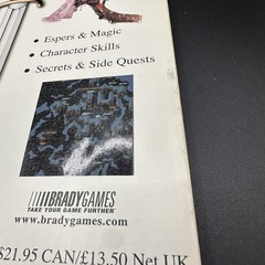 Final Fantasy Anthology Official Walkthrough (Brady Games Strategy Guide 1999)