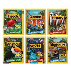 Find it! Explore it! By National Geographic Kids 6 Books Set – Ages 5-7 – PB