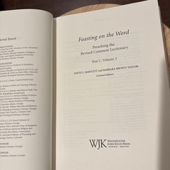 Feasting On The Word Vol 3 Edited By David L. Bartlett & Barbara Brown Taylor HB