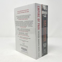 PATRICK RADDEN KEEFE 2 BOOKS COLLECTION SET (SAY NOTHING/EMPIRE OF PAIN) SEALED