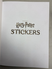 Harry Potter Stickers, Paperback by Thunder Bay Press LIKE NEW