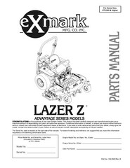eXmark Lazer Z AS Operator Manual & Part List Diagram LAS28KA604 for SN 670K +