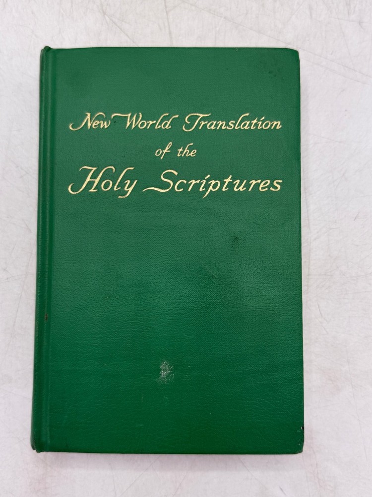 New World Translation of the Holy Scriptures 1961 Bible Watch Tower