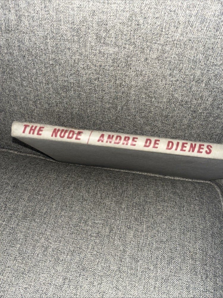 The Nude Andre De Dienes, hardcover, 1967 B&W Nude Photography