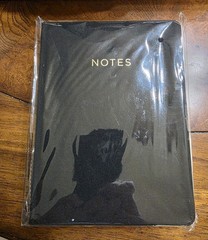 Threshold Black Note Journal 120 pages Lot of 3