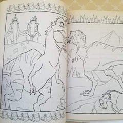 Ice Age Daewn of the Dinosaurs Jumbo Coloring and Activity Book, new
