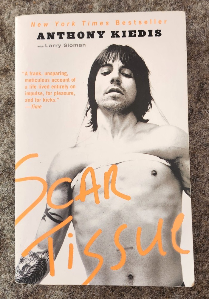 Scar Tissue by Anthony Kiedis Paperback 2004 Good Condition