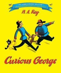 Curious George: 75th Anniversary Edition – Hardcover By Rey, H. A. – GOOD