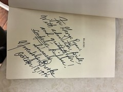 Blacks by Gwendolyn Brooks Historic Signed and Inscribed to IL Gov George Ryan