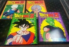 Vintage Dragon Ball Z Giant Coloring & Activity Books Lot of 4 *No Used Pages*