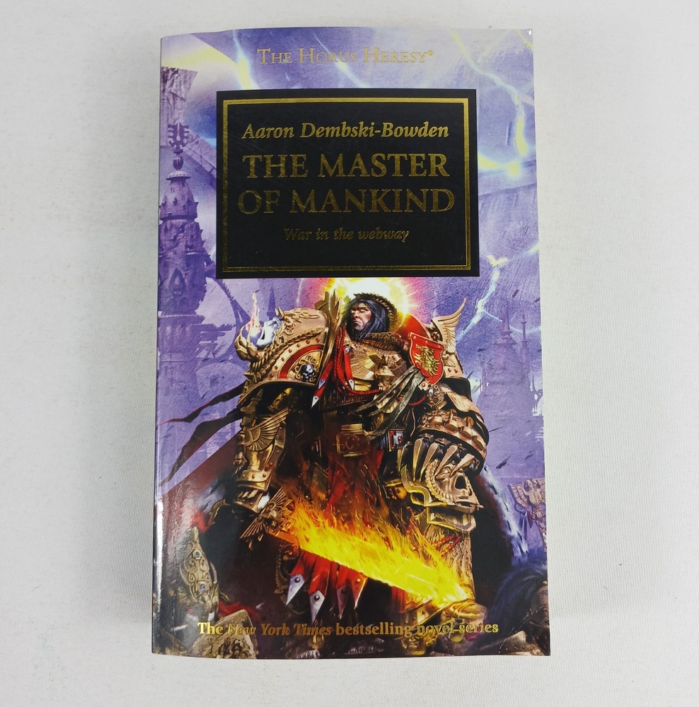 The Master of Mankind by Aaron Dembski-Bowden The Horus Heresy Warhammer PB