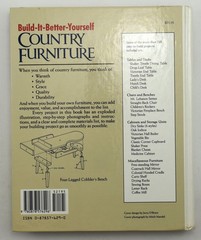 Build-It-Better-Yourself Country Furniture – Hardcover HC Family Handyman 1987