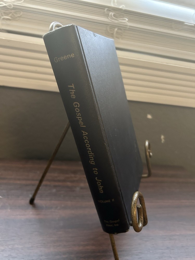The Gospel According To John: Volume II (Hardback, First Printing 1966, Greene)