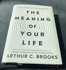 Meaning of Your Life: Finding Purpose in Age of Emptiness Arthur Brooks HC Book