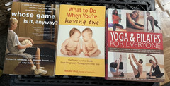 Mix Lot Of 12 Random Books – Yoga/Pilates, Poetry, Sports, Kids, Education