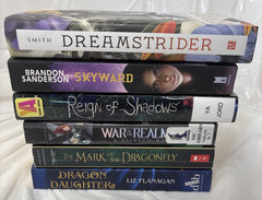 Other Worlds, Lot of 6, Dream Strider, Skyward, Dragon Daughter,Reign of Shadows