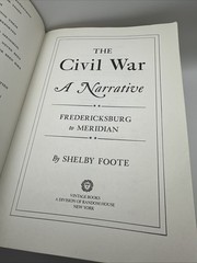 The Civil War : A Narrative – 3 Volume Set by Shelby Foote (Paperback, NO BOX)