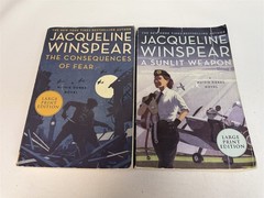 Jacqueline Winspear Lot 15 Maisie Dobbs Mysteries 1930s England