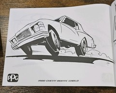 Lot Of 10 NEW- 2016 PPG Industries-Hot Rod Coloring Book- 30 Pages- CAR HOBBIEST