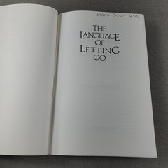 The Language of Letting Go Melody Beattie Daily Meditations 2002 Hazelden Book