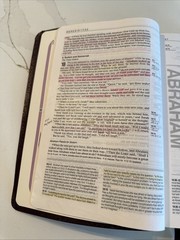 NIV Life Application Study Bible Burgundy Bonded Leather
