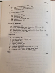 Physics of Semiconductor Devices Second Edition Hardcover Book 1981 S. M. Sze